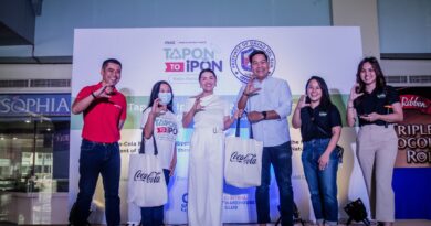 Launching of Tapon-to-Ipon Pop-Up Collection Booth Activation