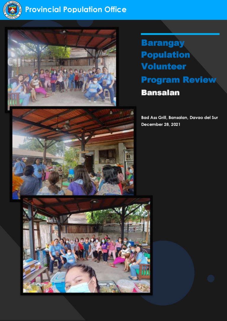 BPV Bansalan Program Review