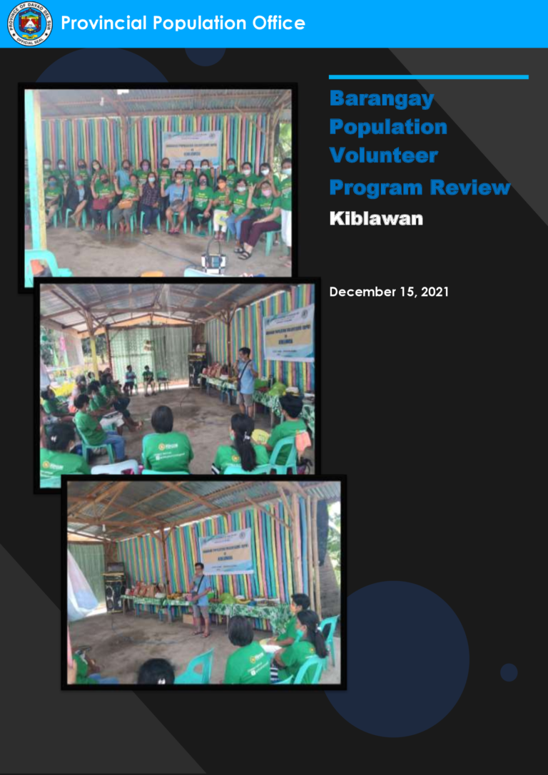 BPV Kiblawan Program Review